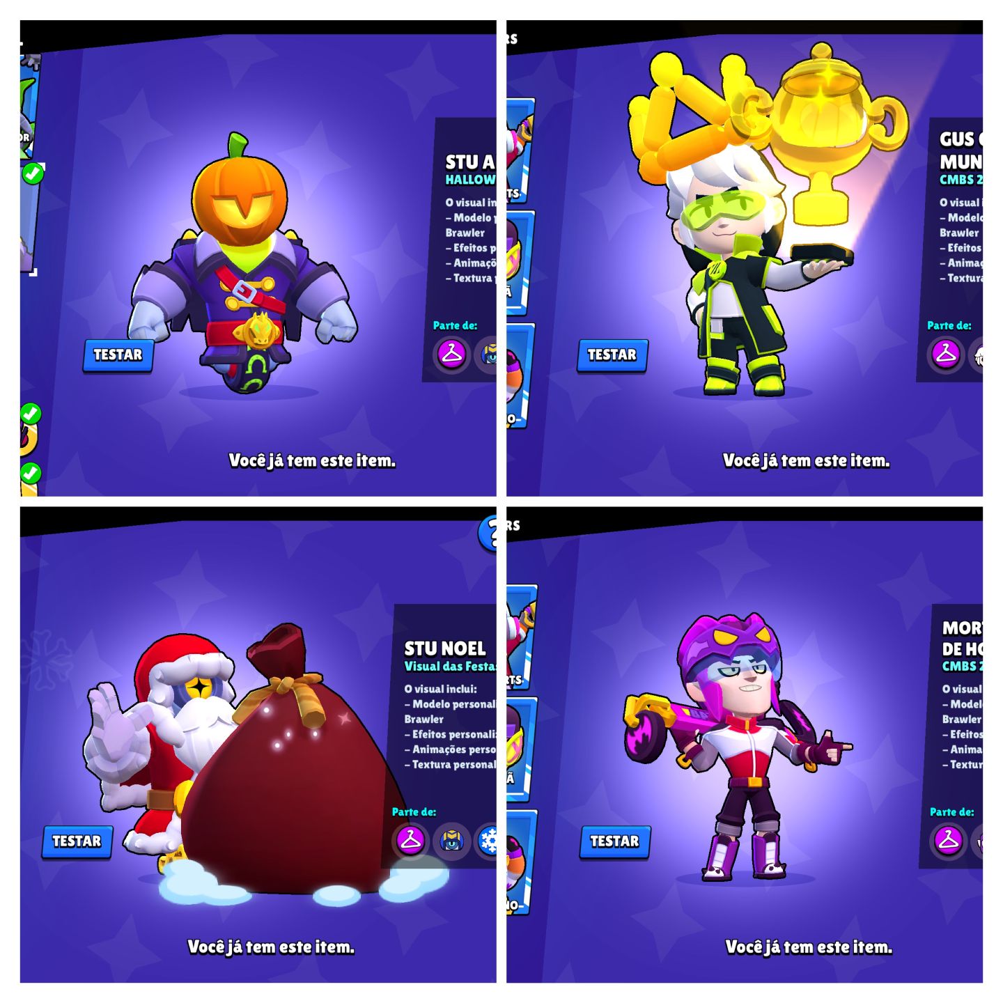 CONTA BRAW 113K | 473 SKINS - 91 PERSONAGENS NO PODER 11 E FAMA METEORICA TRES
