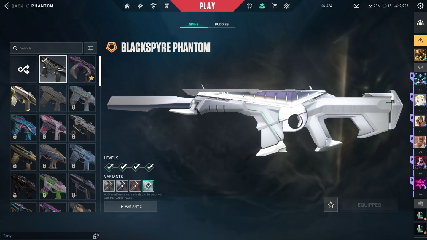 CONTA VALORANT peak diamante 1661vps extras (valor negociável)
