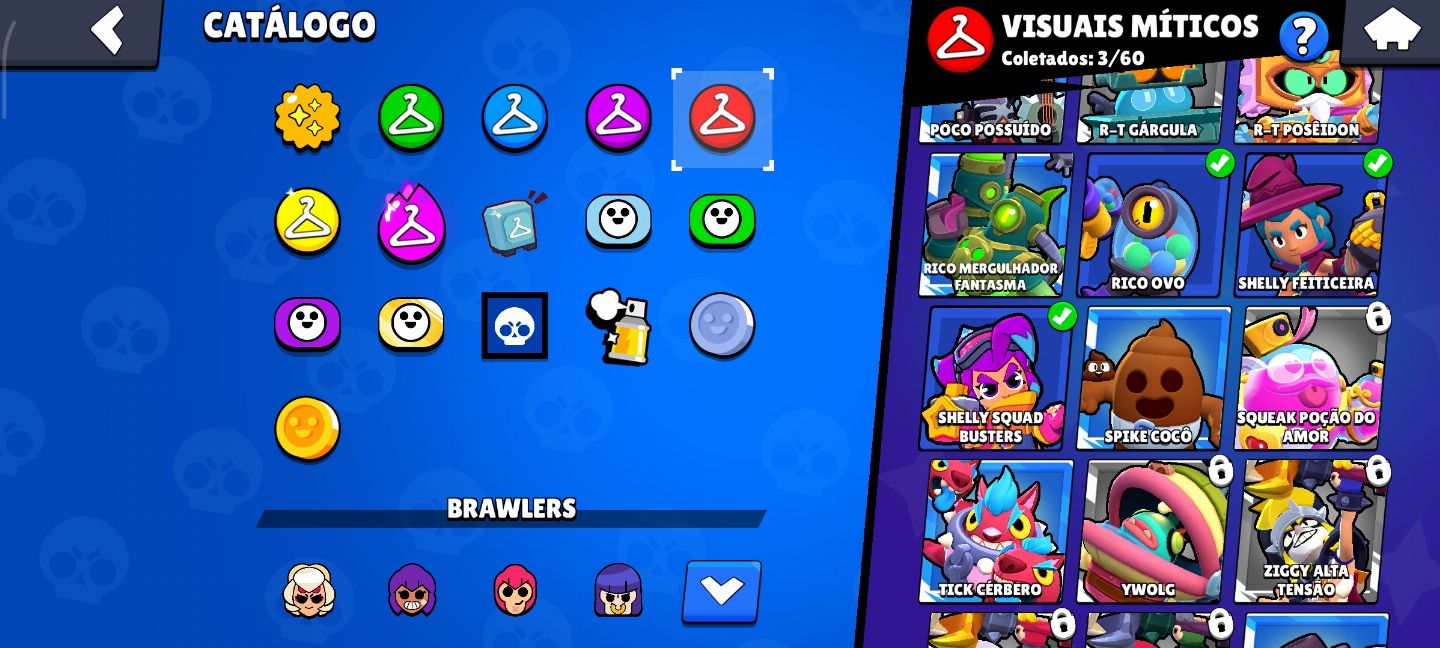 CONTA BRAWL STARS | 2K TROFÉUS|