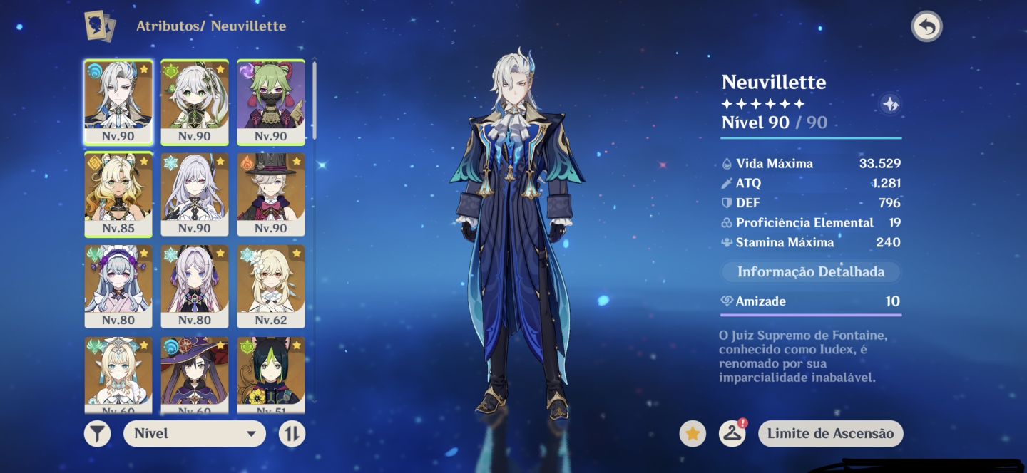Vendendo conta de Genshin Impact