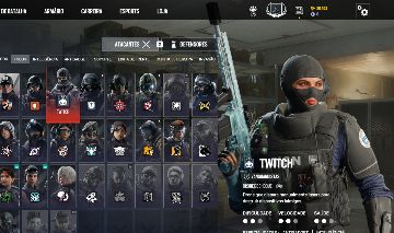 JOGO PAGO + CONTA RAINBOW SIX SIEGE + SKIN INVERNO SOMBRIO +41 AGENTES LIBERADOS