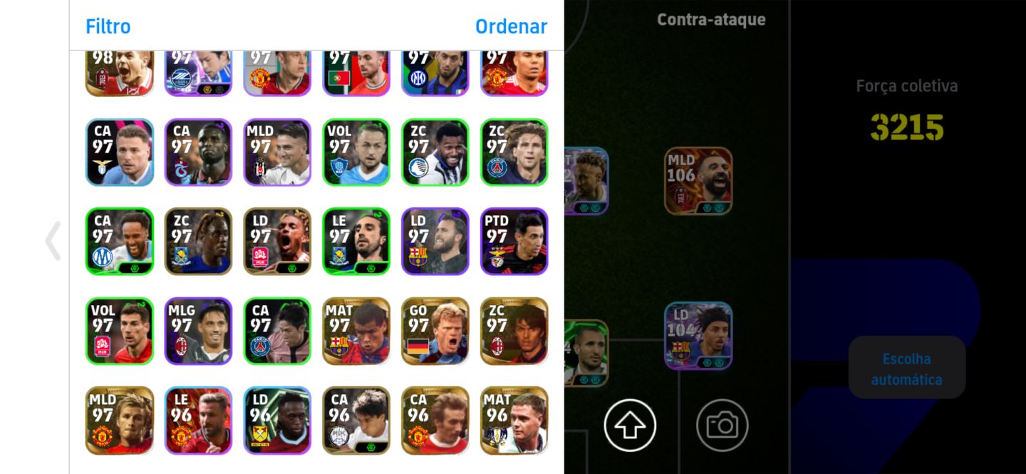Conta efootball melhor Ronaldinho