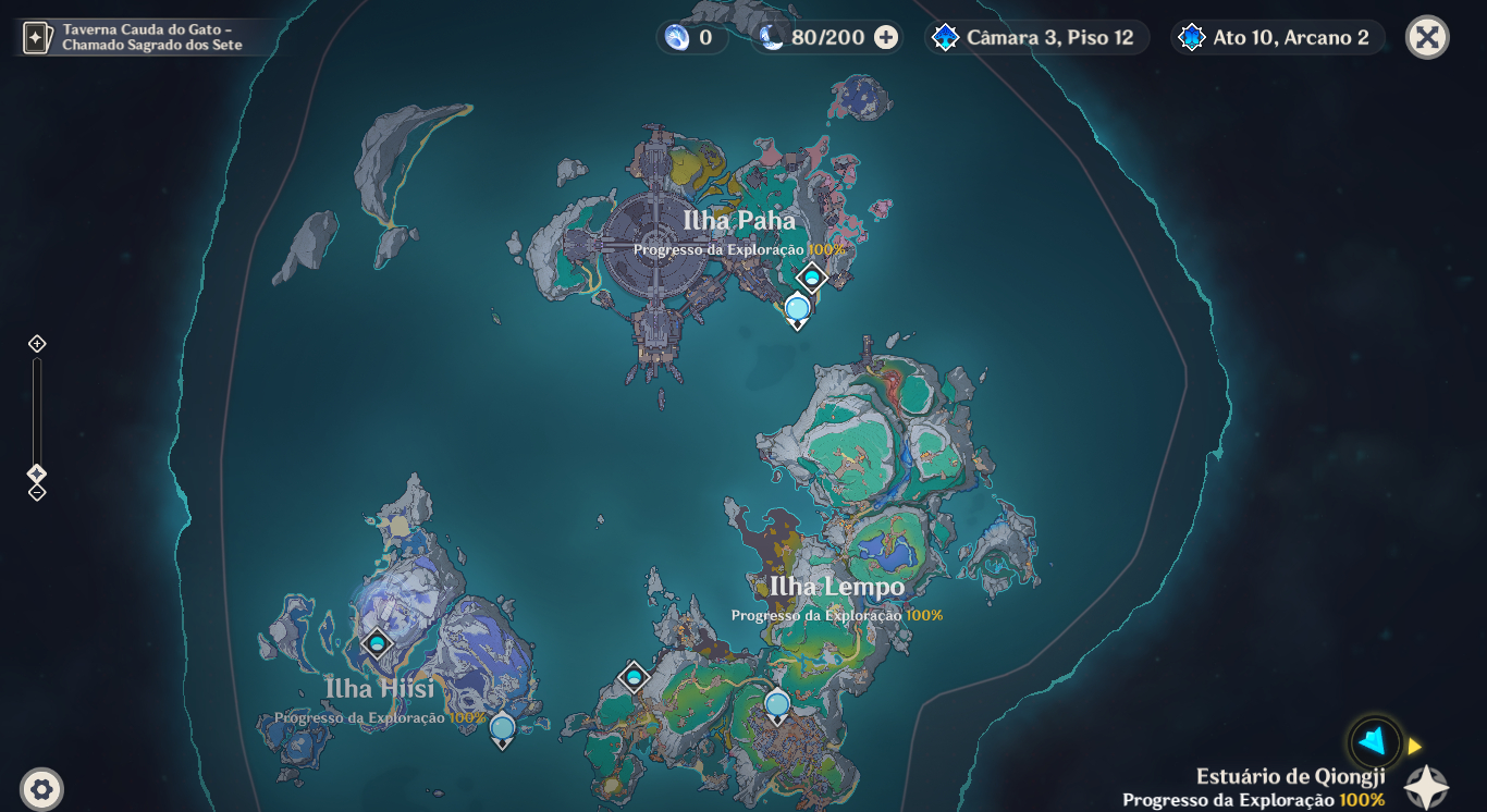 Serviços Genshin - Endgame, Builds, e exploração