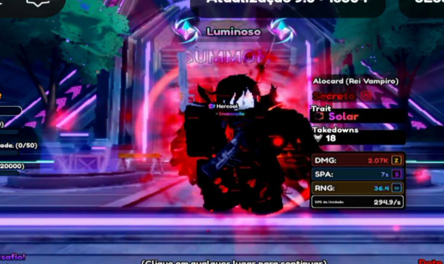 Conta Anime Vanguard Com 2 alucard um SHINY e um Normal