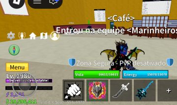 Conta de Roblox focada em blox fruts