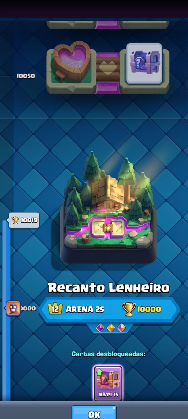 Conta brawl stars e clash royale com muitos personagens