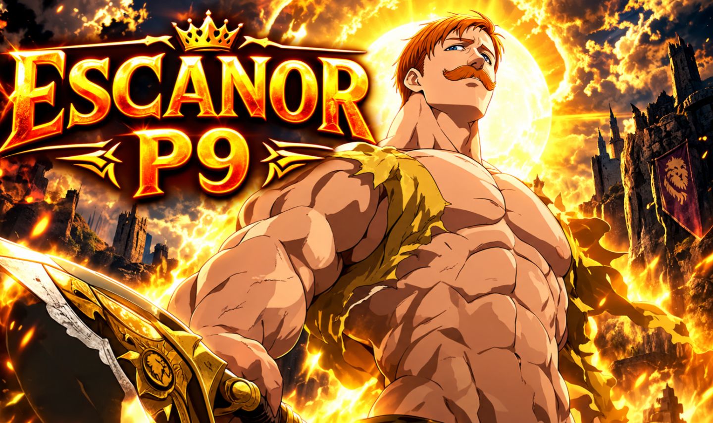 Conta de the seven origins Escanor P9