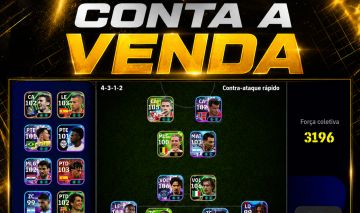 Conta de efootboll a venda
