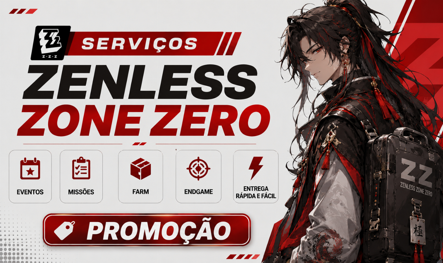 SERVIÇOS ZENLESS ZONE ZERO - GIROS / EVENTOS / EXPLORAÇÃO