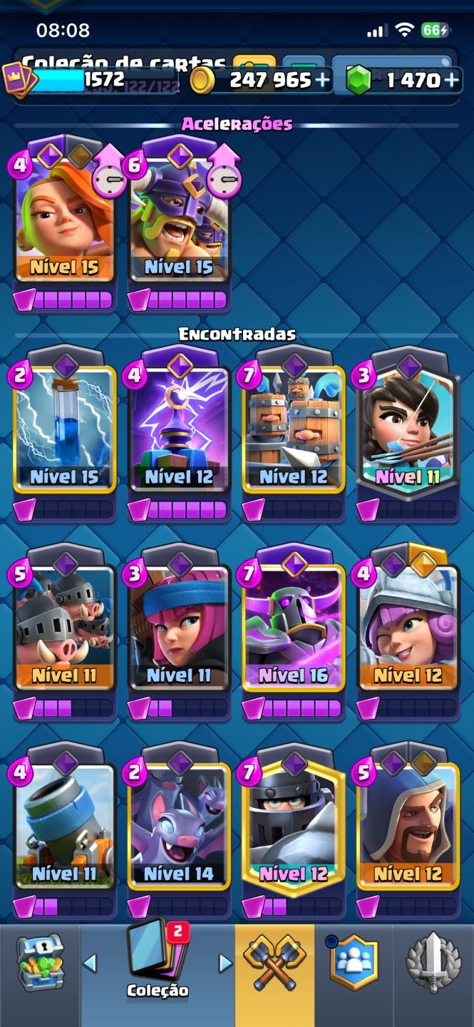 CONTA TOP CLASH ROYALE