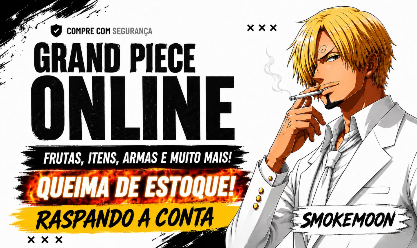 [QUEIMA DE ESTOQUE, MENOR PREÇO] GRAND PIECE-GPO | FRUTAS ESPADAS E OUTROS