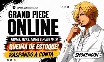 [QUEIMA DE ESTOQUE, TUDO MUITO BARATO] GRAND PIECE-GPO | FRUTAS ESPADAS E OUTROS