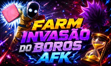 Anime Warriors III | Farm da Invasão do Boros | 5h, 10h, 24h ou Mais | AFK Farm