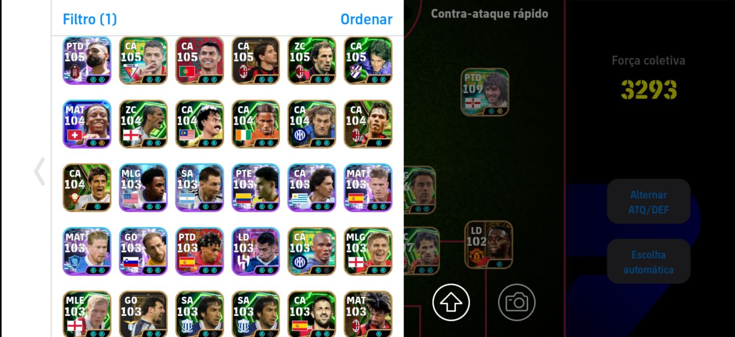 Conta EFOOTBALL extremamente boa