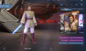 CONTA MOBILE LEGENDS SKIN LICENCIADA OBI-WAN KENOBI