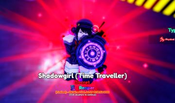 Shadow Girl (Time Traveller) Anime adventures