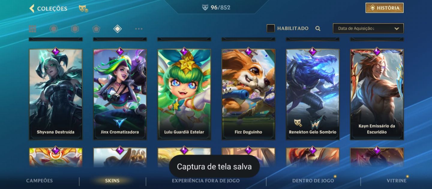 CONTA MONO KAYN - MAIN JUNGLE - RANK MAIS ALTO MESTRE