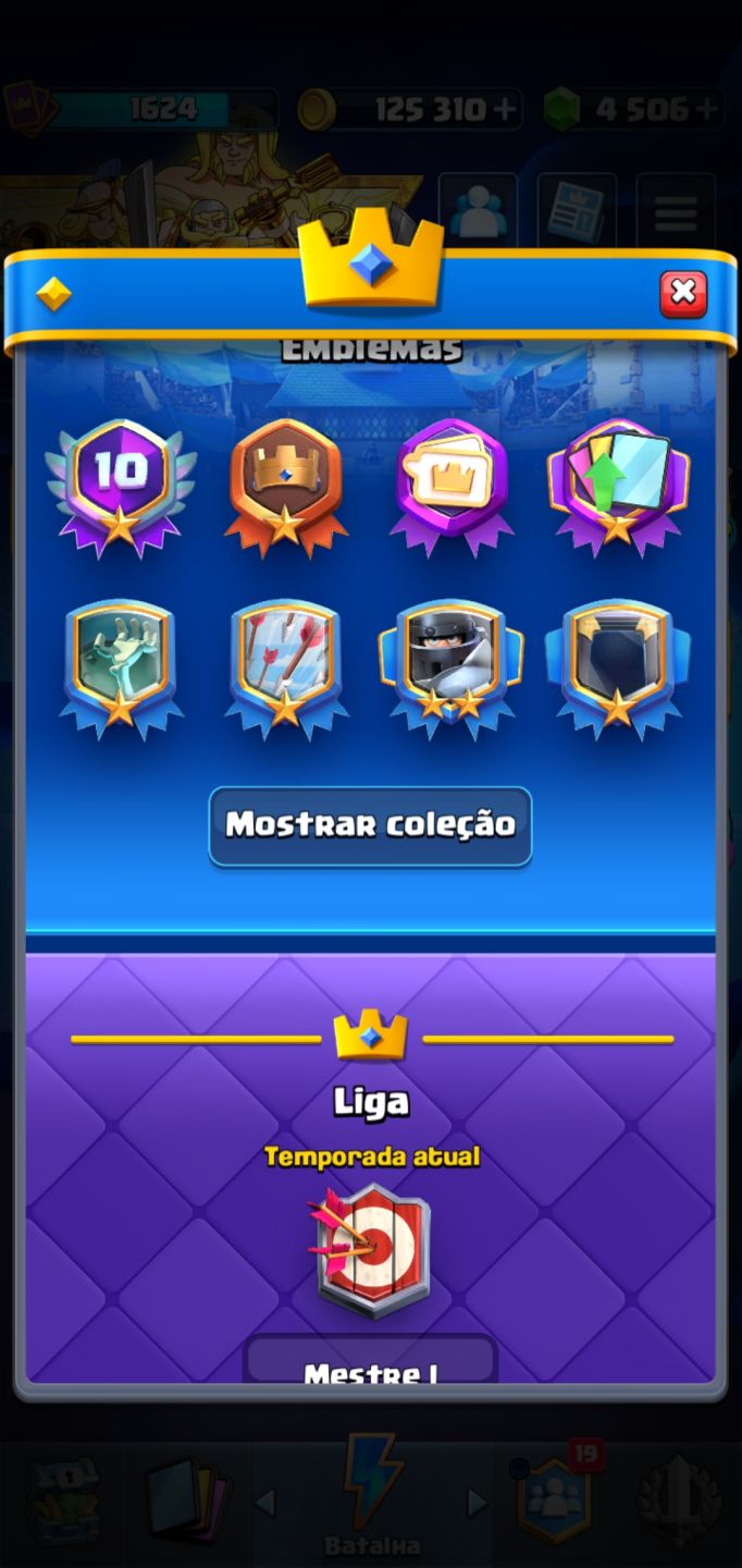 CLASH ROYALE CONTA 10 anos