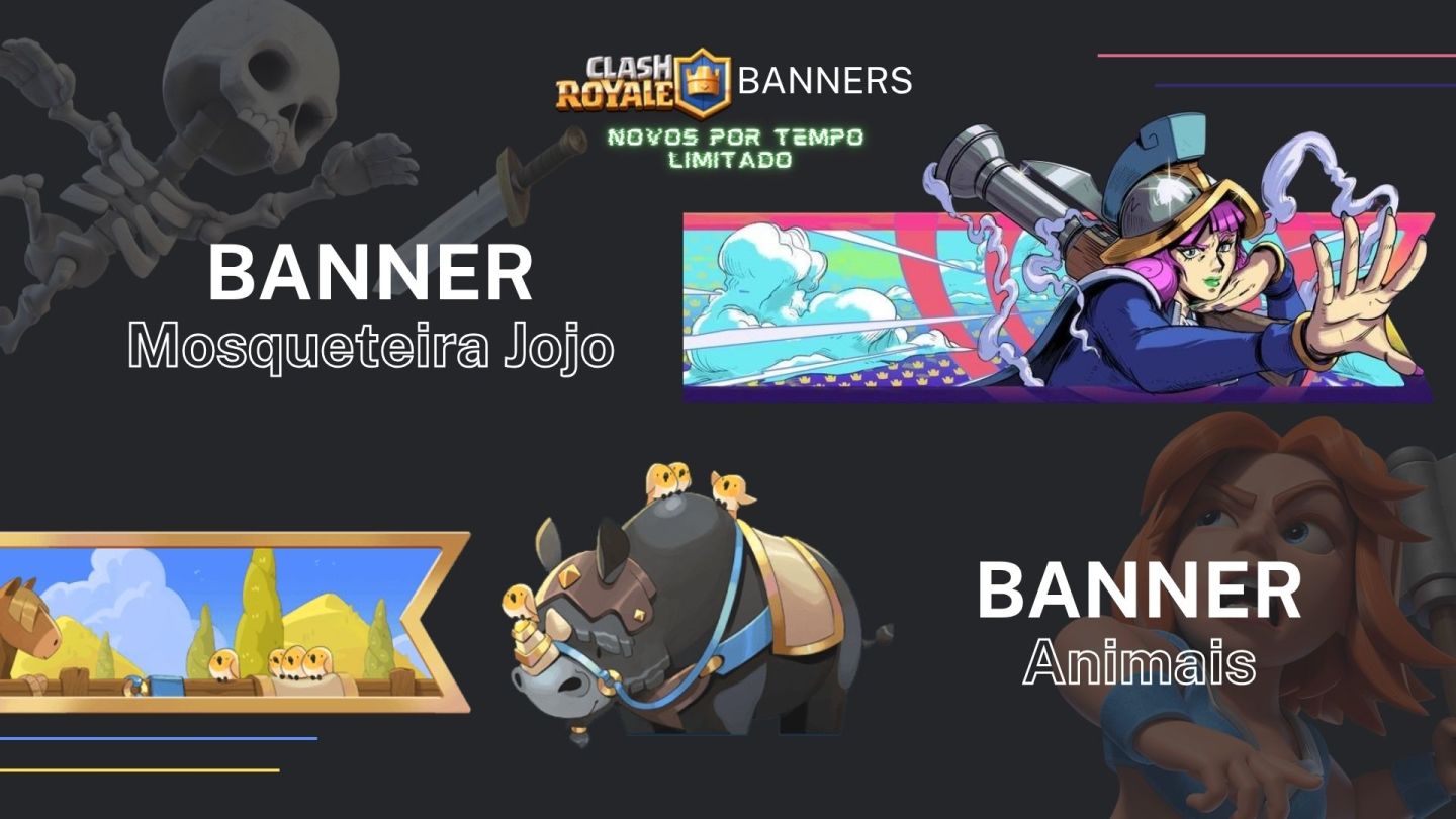 Banners e Emotes Novos