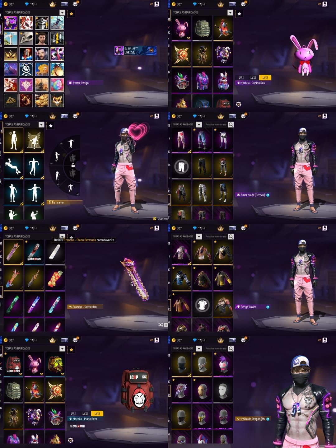 CONTAS FREE FIRE: SASUKE | NARUTO | PROMOÇÃO - ENTREGA AUTOMÁTICA