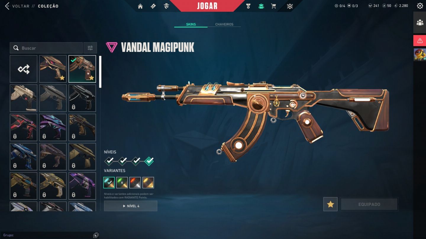 CONTA VALORANT FULL ACCESS COM MUITAS SKINS! + BARATA + RANKED