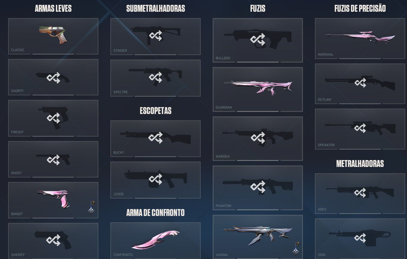 Conta valorant com Bundle Aeris completo