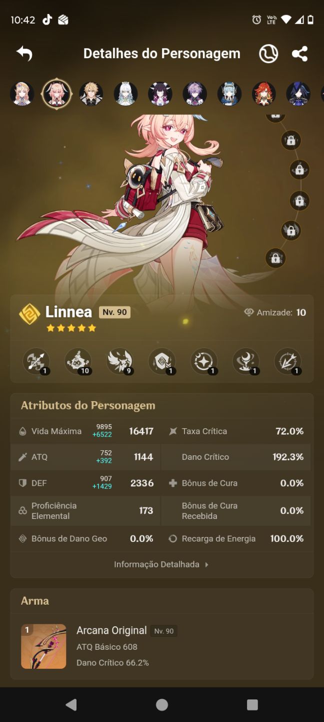 CONTA GENSHIN 30x5 VARKA PREMIUM E ZIBAI PREMIUM