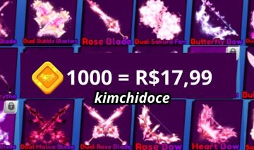 [MAIS BARATO DO SITE!] BLADE BALL - TOKENS, ESPADAS, EMOTES E EXPLOSÕES!