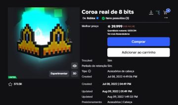 (PROMOÇÃO) 8-Bit Royal Crown