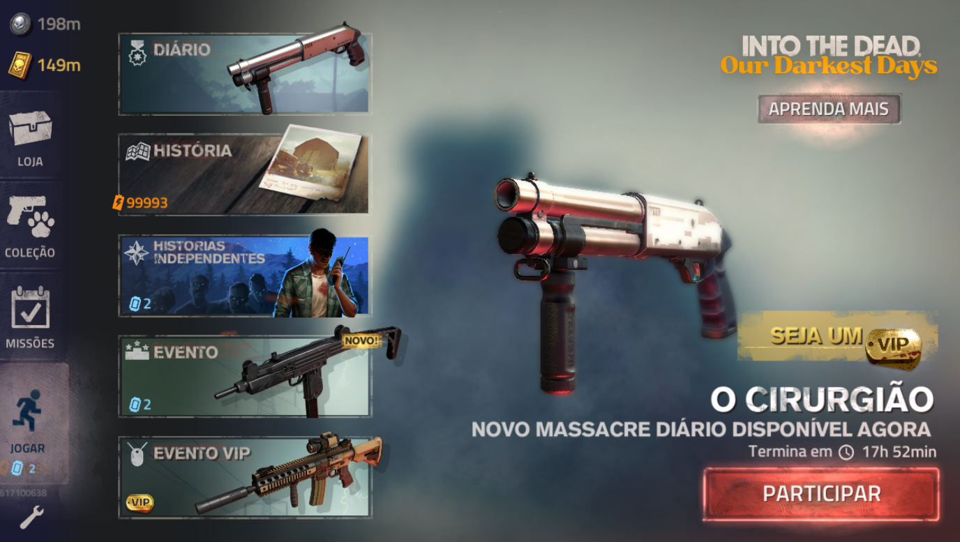 INTO THE DEAD 2 | OURO + PRATA + COROAS | ENTREGA RÁPIDA | APENAS ANDROID