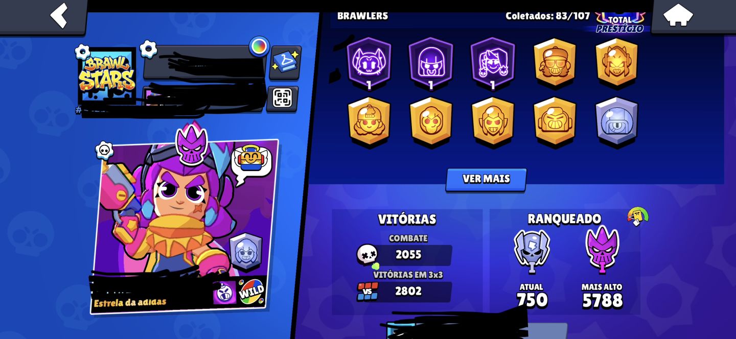 Conta de brawl pra sair rápido por preço baixo