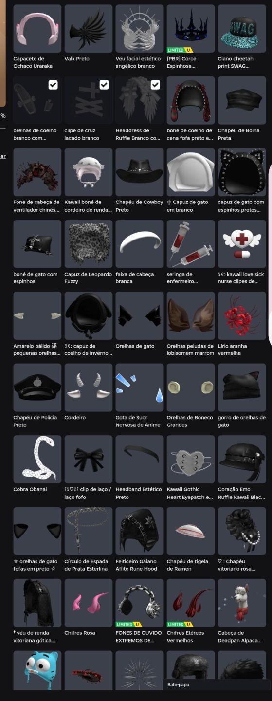Conta Roblox Full Acessada + (mais de 20k gastos) (RÁPIDO!!!)