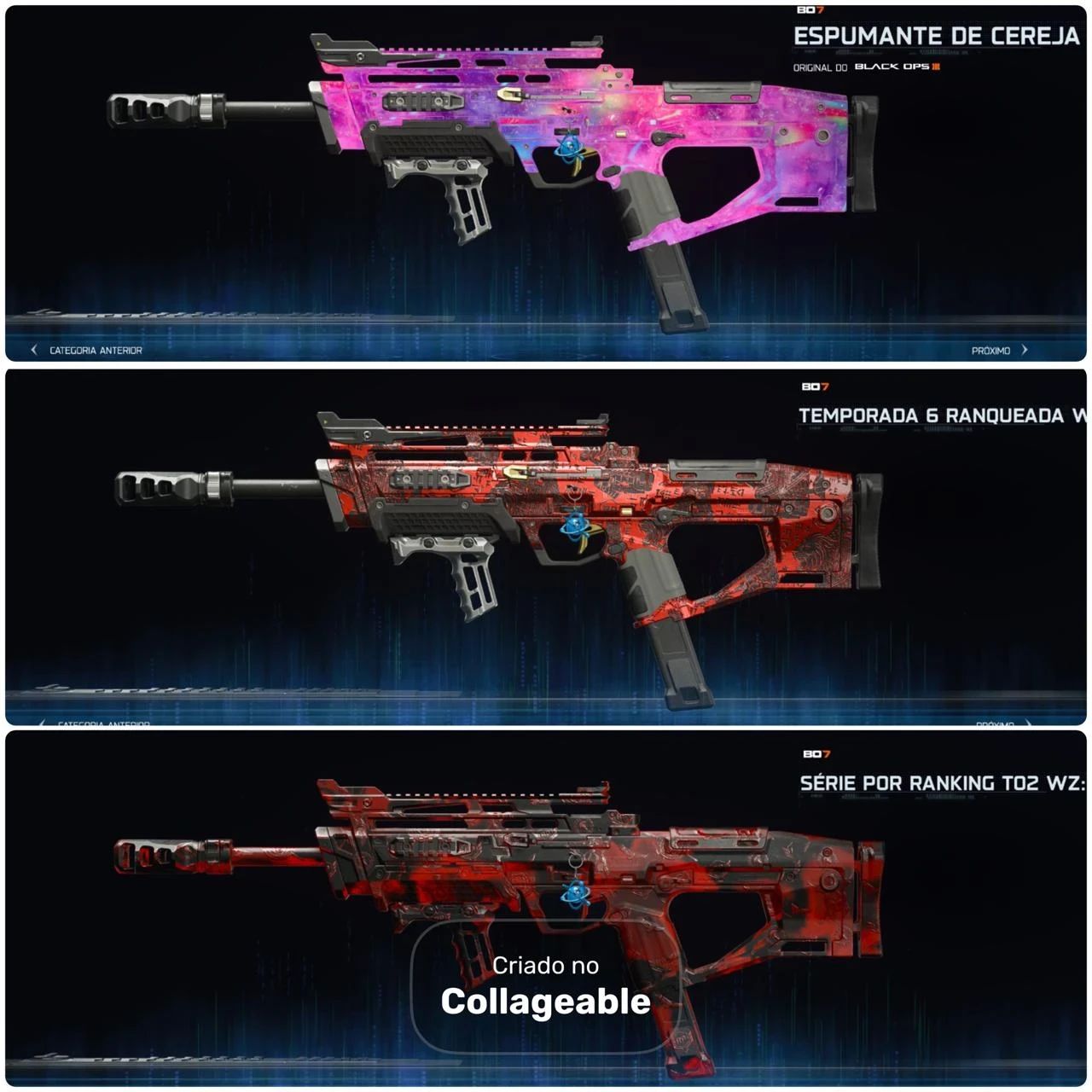 CONTA WARZONE - NUKE B07 - IRIDESCENT EM QUASE TODAS SEASON