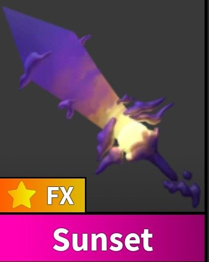 MM2 | Conjunto Completo Sunrise + Sunset (Arma e Faca)