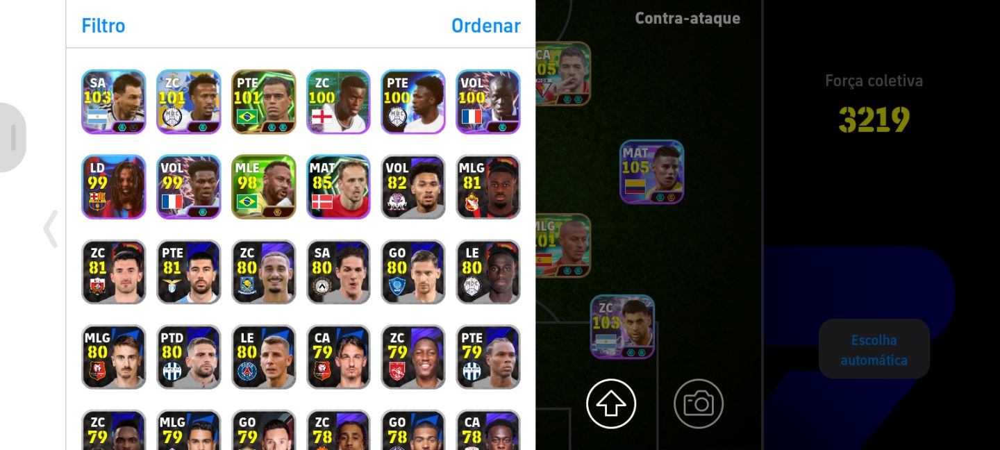 Conta de efotball 3220
