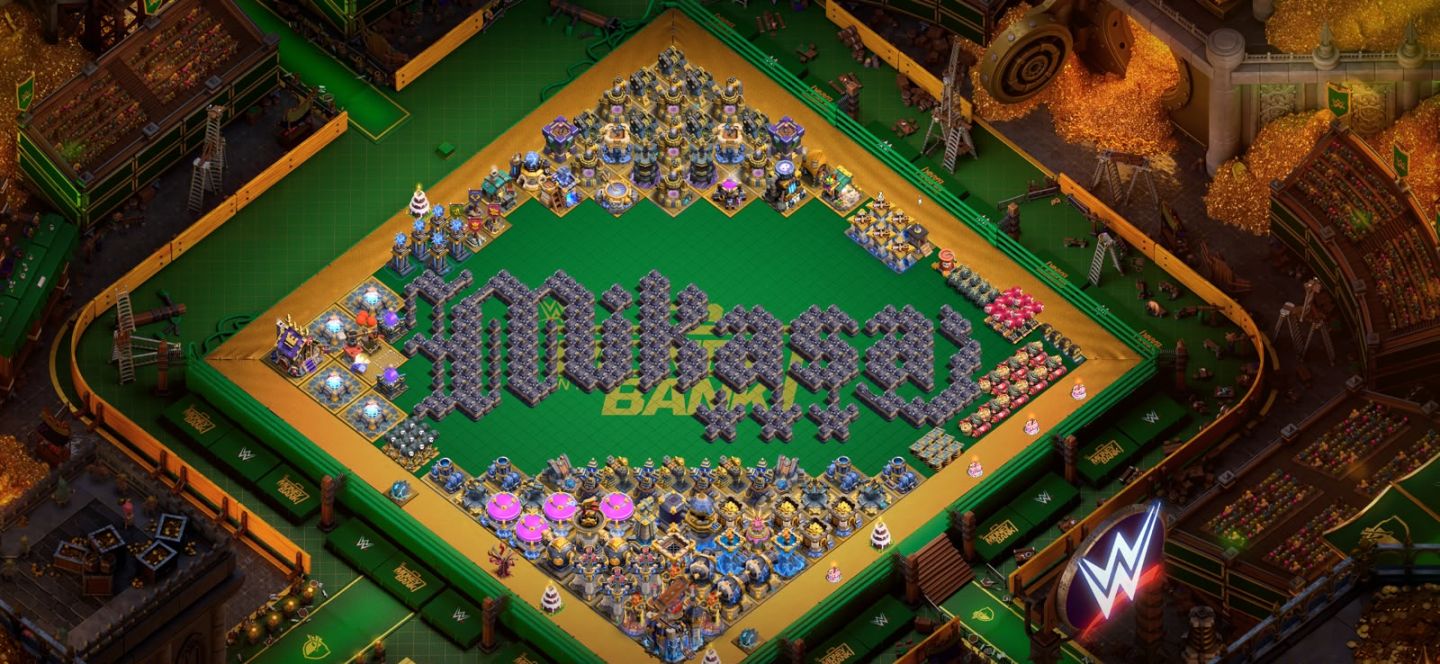 CLASH OF CLANS - LAYOUT COM SEU NOME