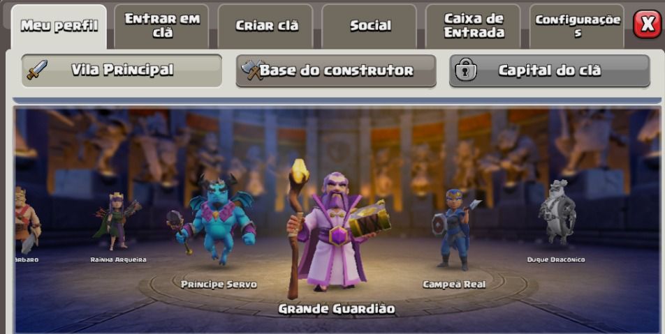 CONTA CLASH OF CLANS CV 13