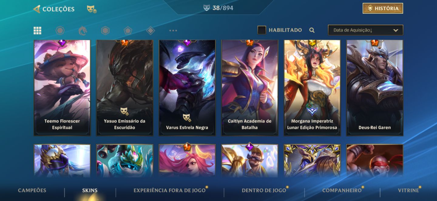 WILD RIFT SMURF PREMIUM COM SKINS RARAS MESTRE EM DUAS TEMPORADAS