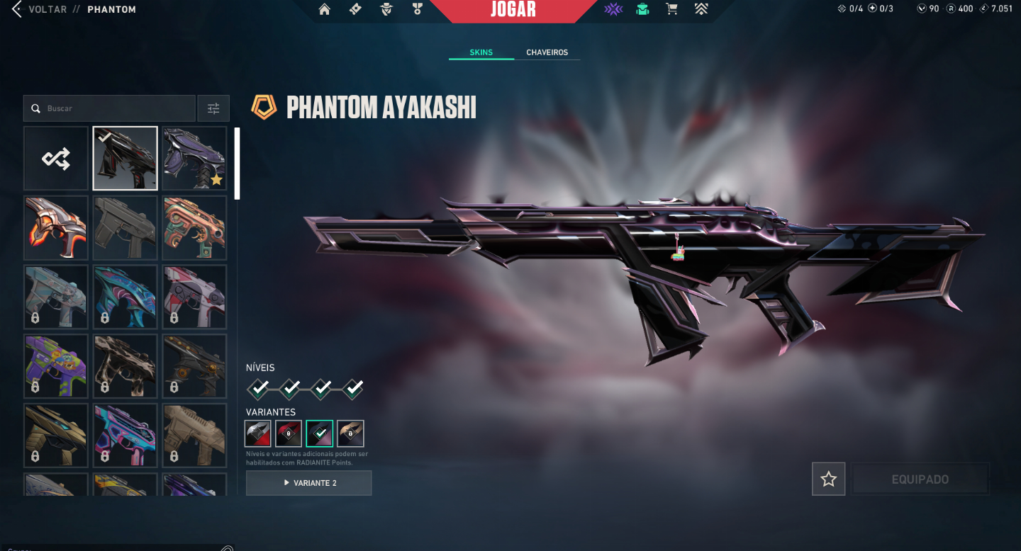 CONTA DE VALORANT COM SKINS MMR BOM.