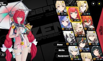 Conta Zenless Zone Zero endgame 57 - 14 personagens S - 5 motor S - 6 skin