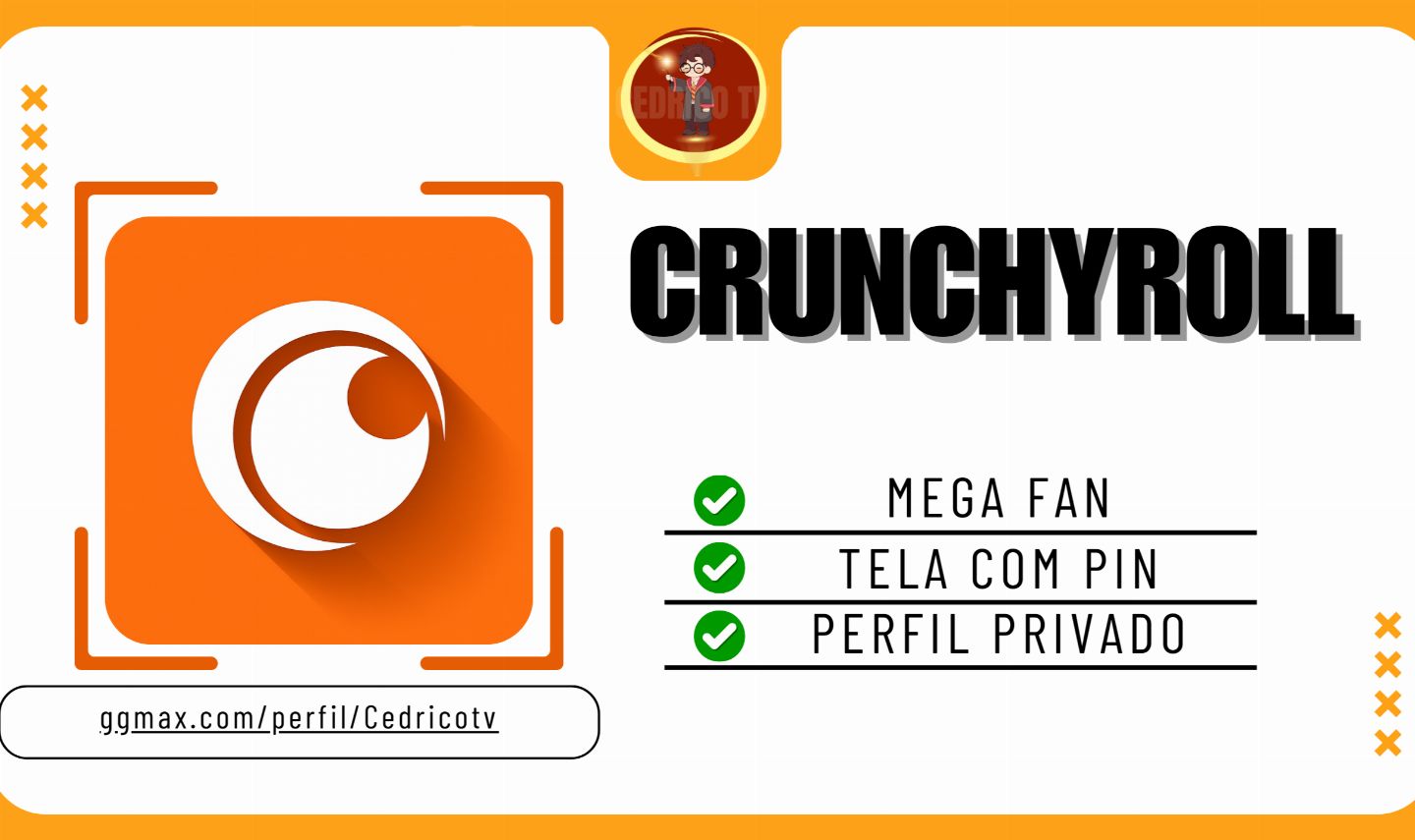 CRUNCHYROL MEGA FUN MELHOR PREÇO STREAMING