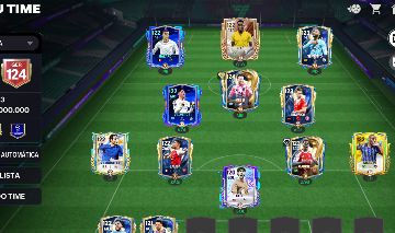 CONTA FC MOBILE GER 124 COM MESSI 119 e Gabriel 118 utots+1BI DE COINS