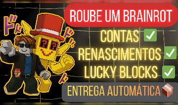 ROUBE UM BRAINROT/STEAL A BRAINROT/CONTAS/REBIRTHS/LUCKY BLOCKS/RENASCIMENTOS