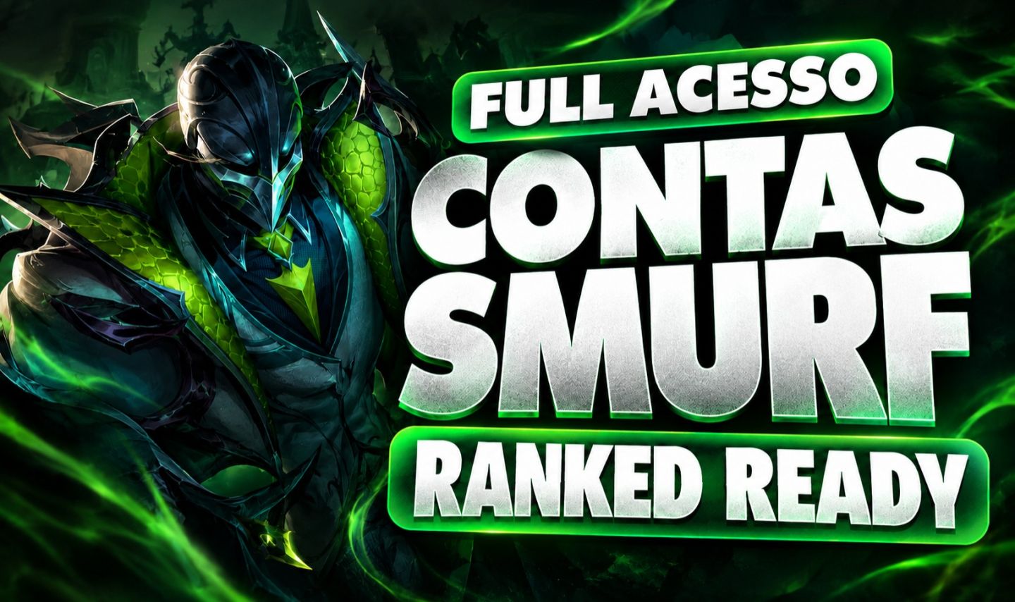 ( ESCOLHA SUA SKIN ) LVL 30-15 CONTAS SMURF LOL ( SERVER BR - SEM RANQUE/ELO )