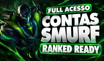 ( ESCOLHA SUA SKIN ) LVL 30-15 CONTAS SMURF LOL ( SERVER BR - SEM RANQUE/ELO )