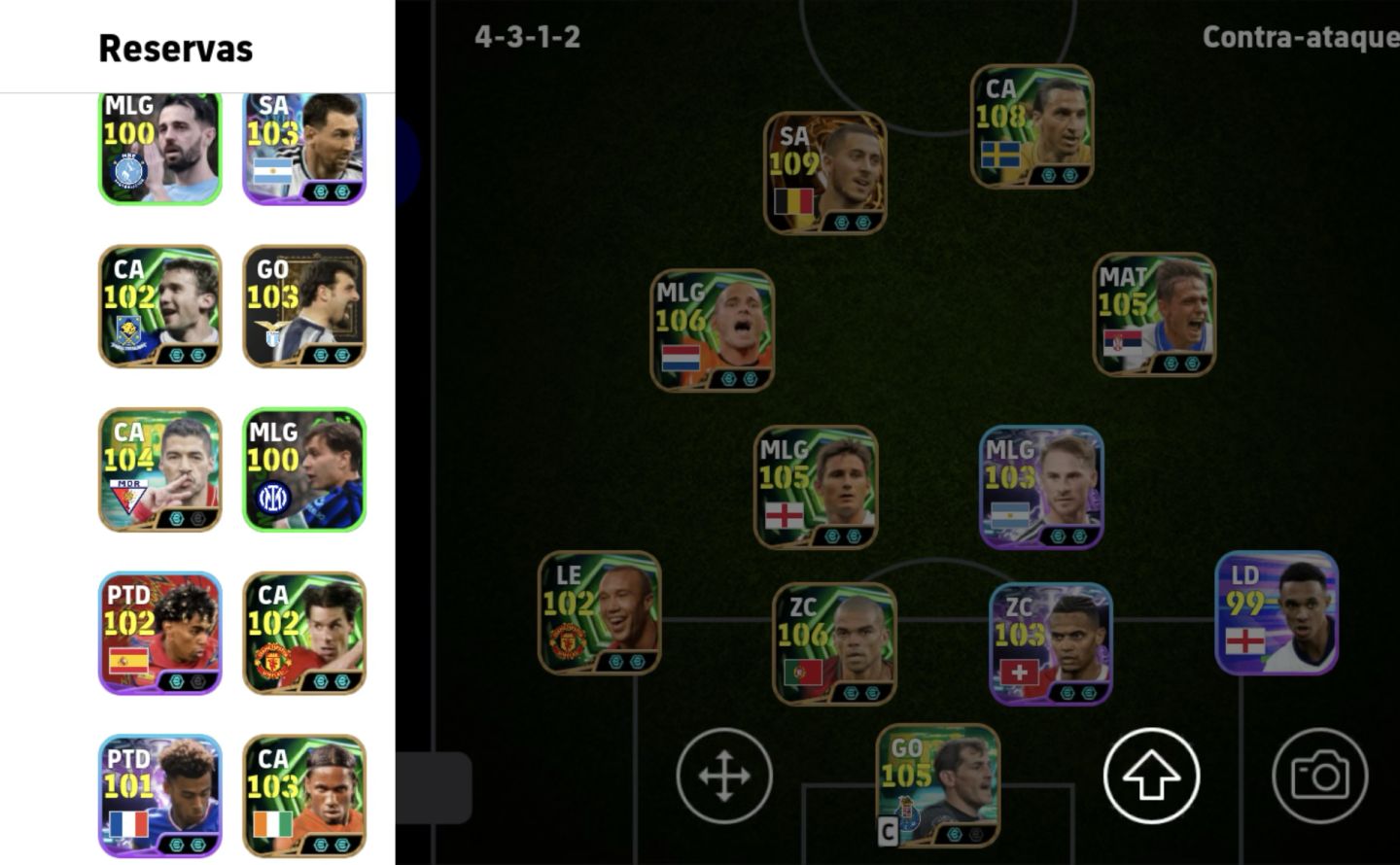Conta efootball 3220 de força