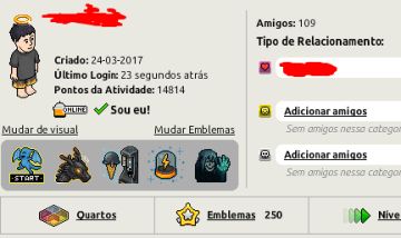 CONTA HABBO COM VISUS RAROS