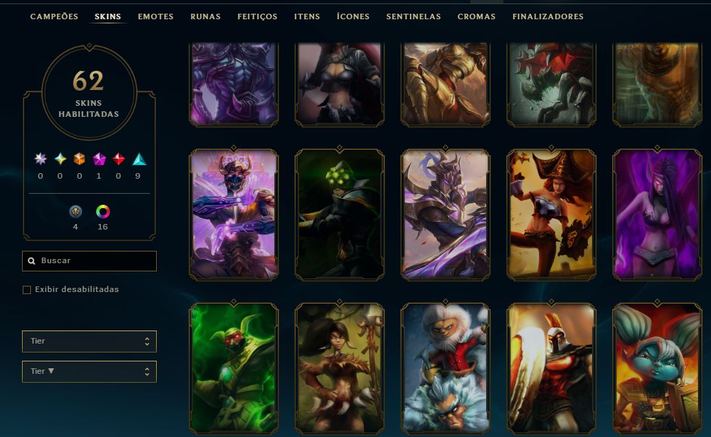 CONTA LOL ESMERALDA, MELHOR CONTA!! OFERTAS!