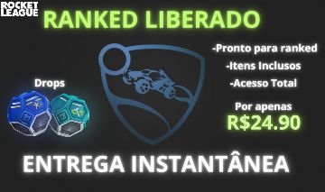 Conta de Rocket league RANKED / Pronto para a ranked / Entrega instantânea