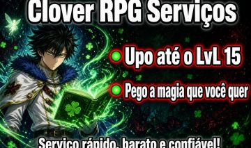 Clover Rpg - Serviços , Upar até o 15